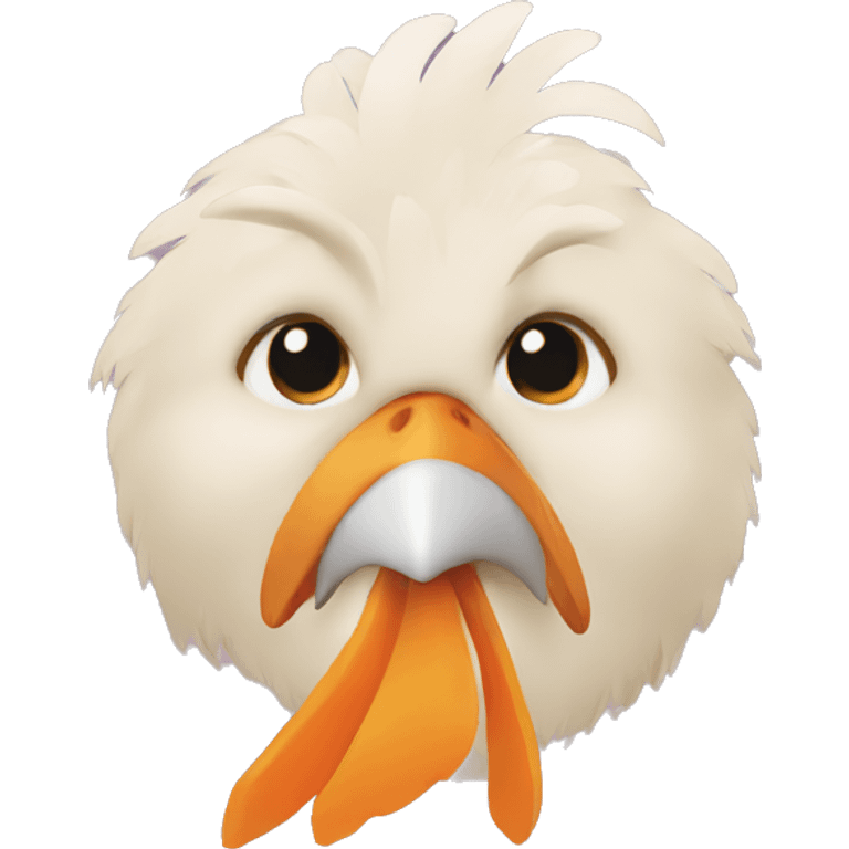 chicken vegetable emoji