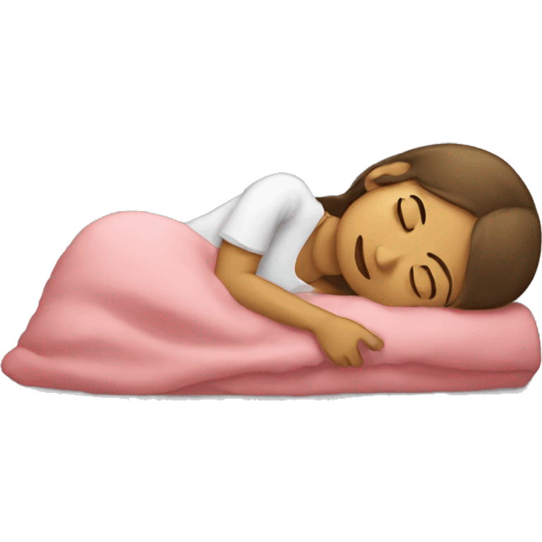 Gonger girl sleeping emoji