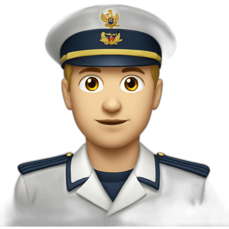 Russian seaman cadet emoji