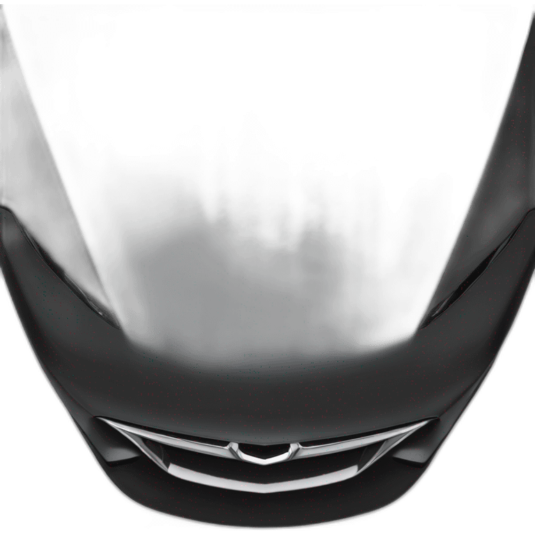 Black 2016 Mazda 3 hatchback emoji