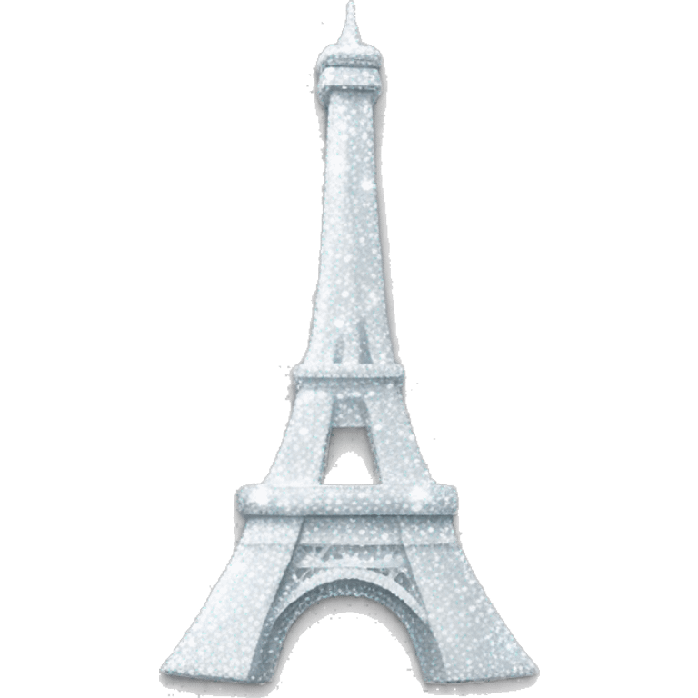 white sparkling Eiffel tower  emoji