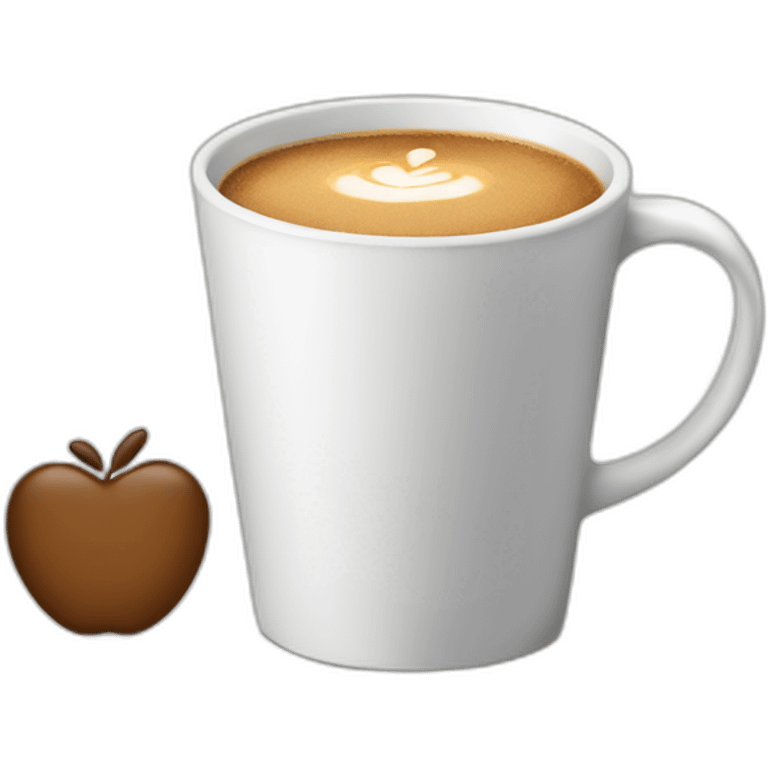 Coffee and Mac emoji