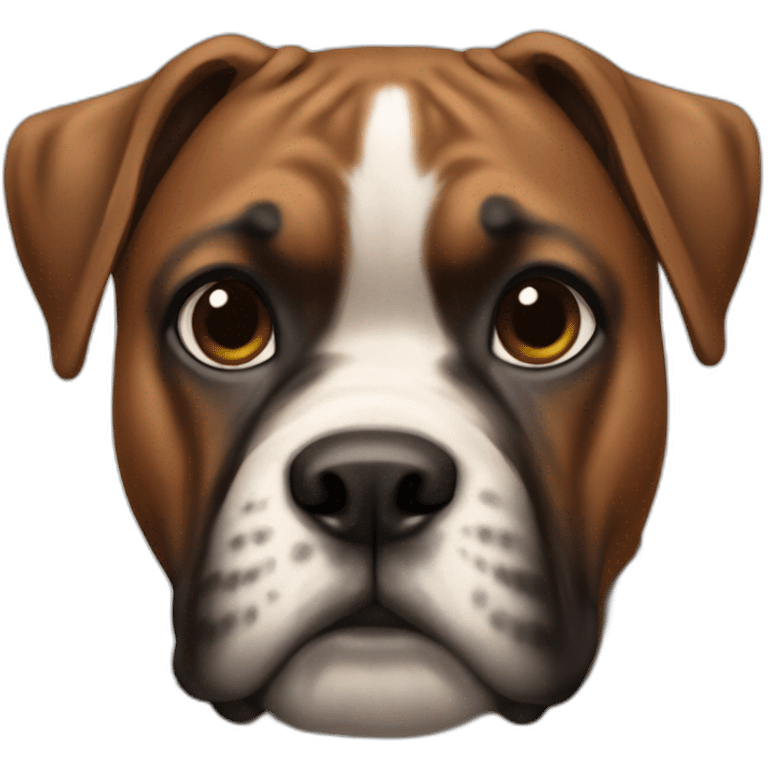 Boxer chien emoji