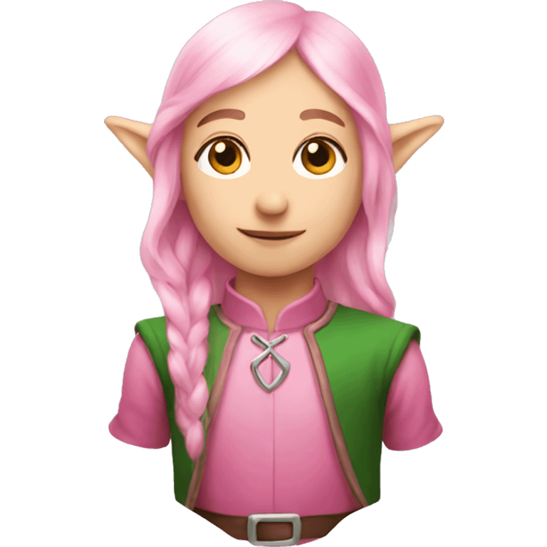 elf pink  emoji