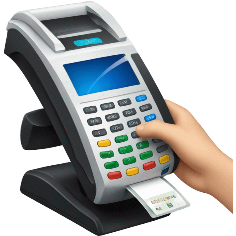 tap POS TERMINAL PAYMENTS  emoji