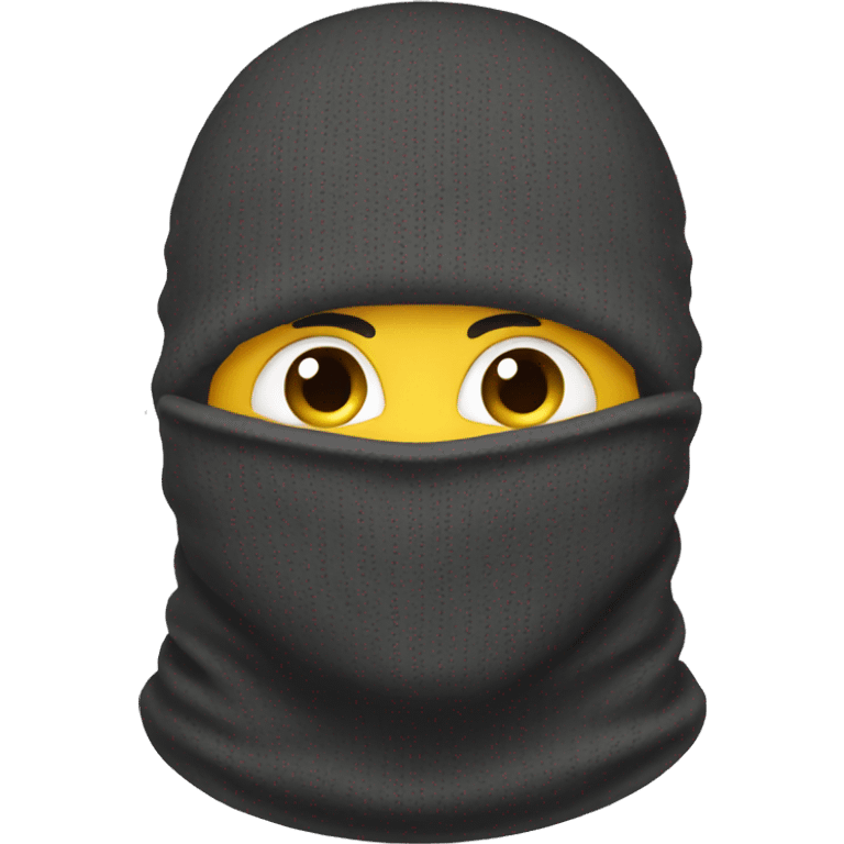 Balaclava emoji