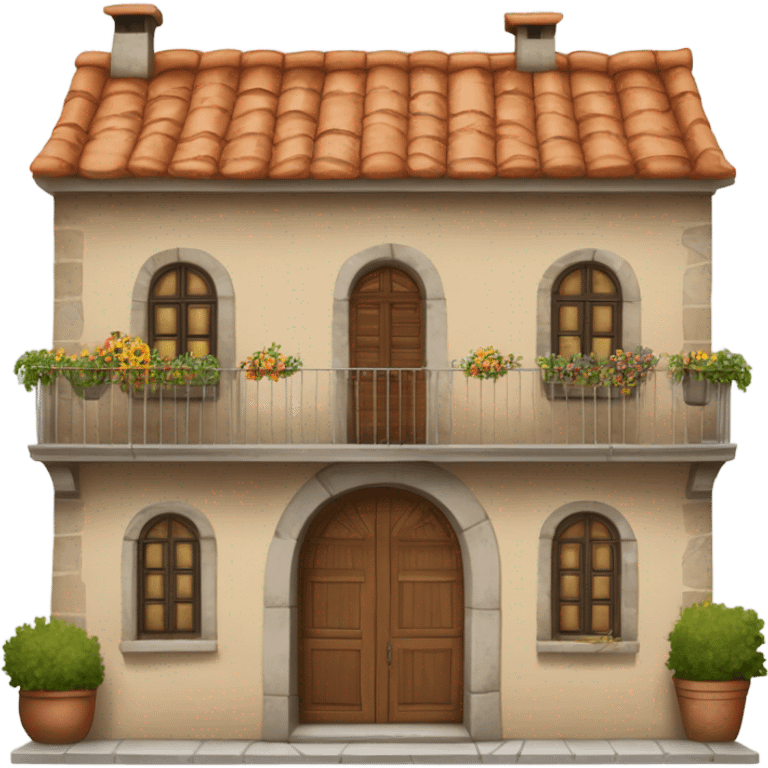 Italian house  emoji