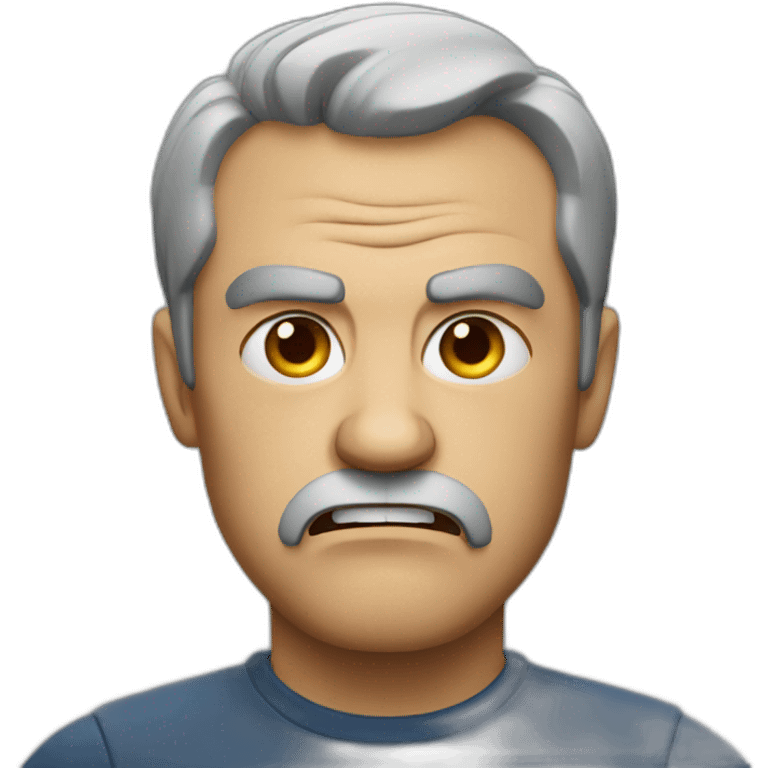 angry man emoji