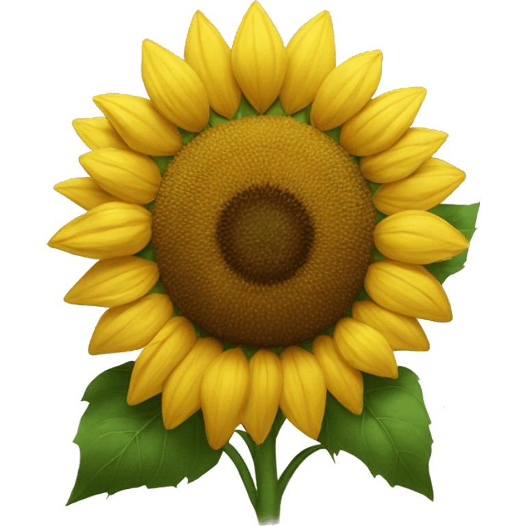 a sunflower emoji