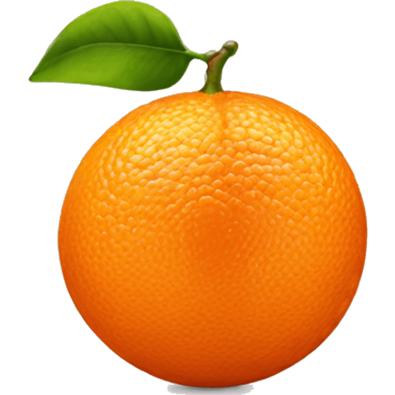 tangerine emoji