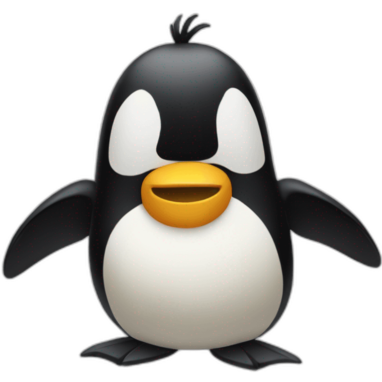 Pingouin maléfique  emoji