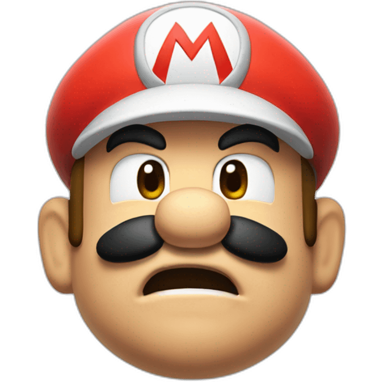 Mario qui fumes emoji