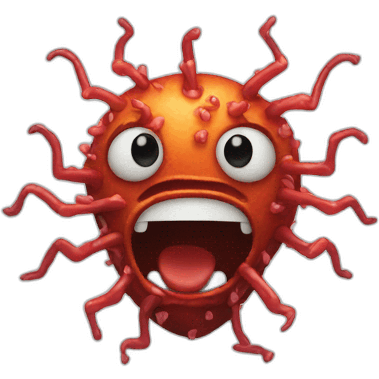 evil virus emoji