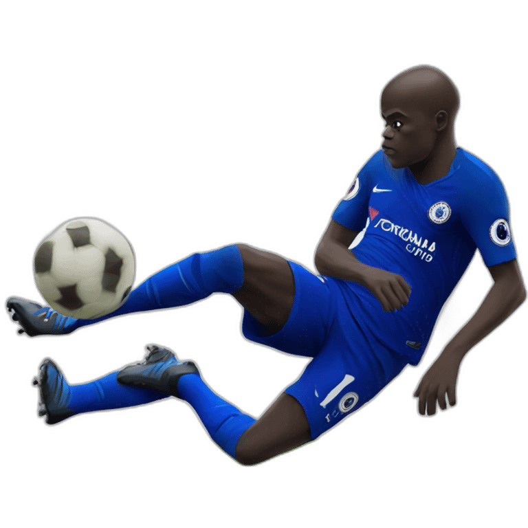 Ngolo kante tackling emoji