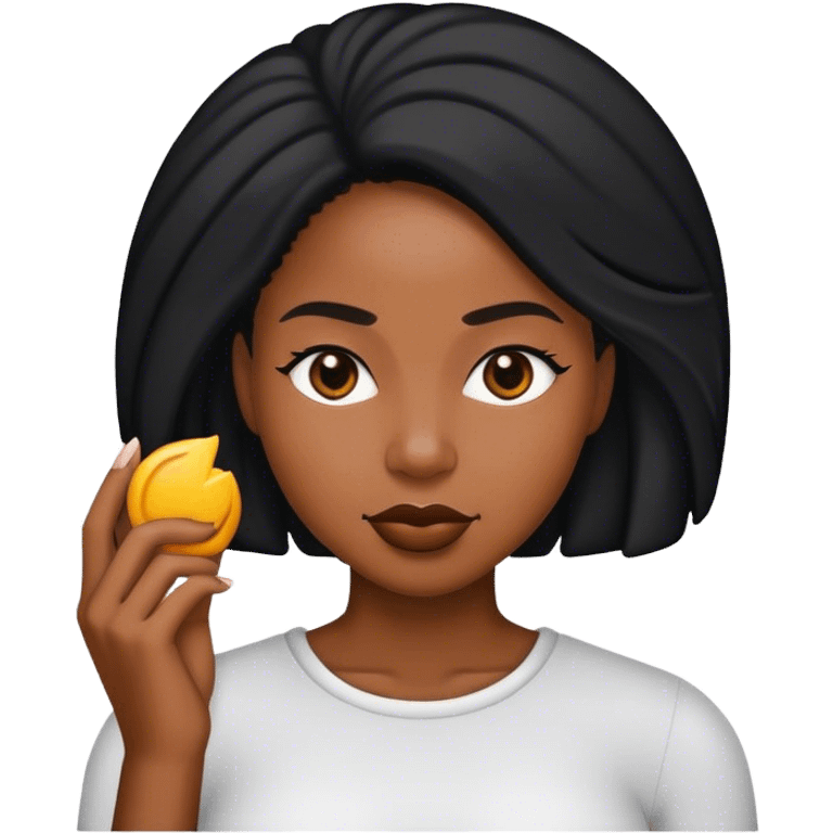 black woman emoji