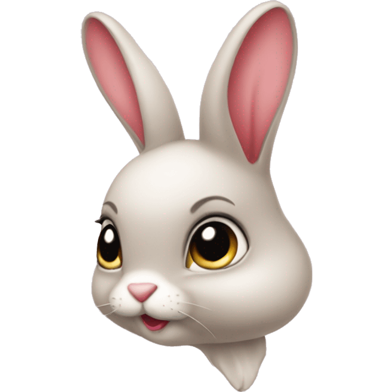 coquette bunny emoji