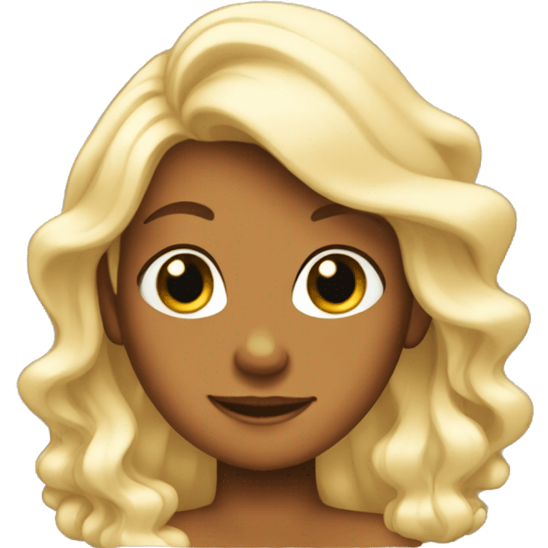 tanned mermaid emoji