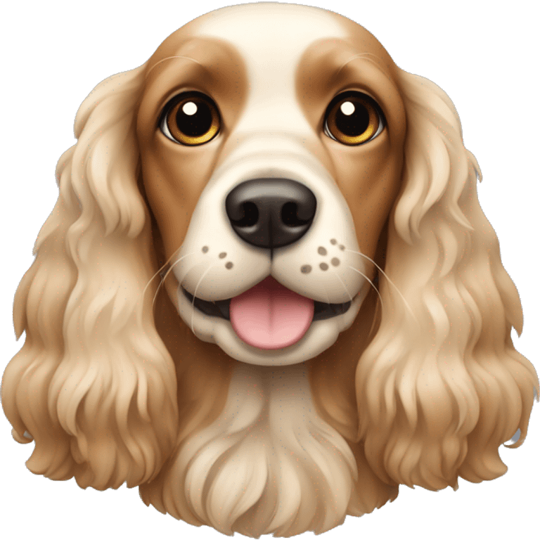 cocker spaniel dog emoji