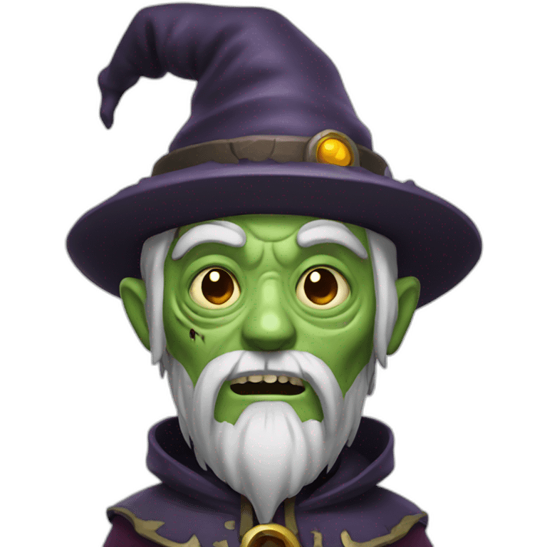 wizard zombie  emoji