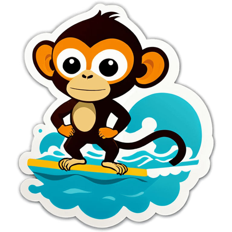 Strong monkey swimmer  emoji