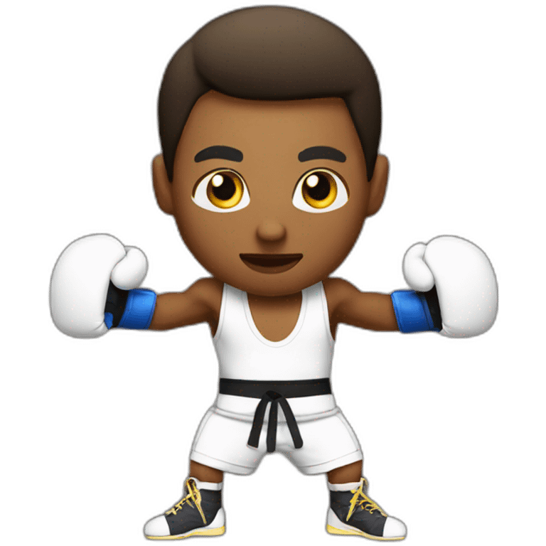 Kick boxing emoji