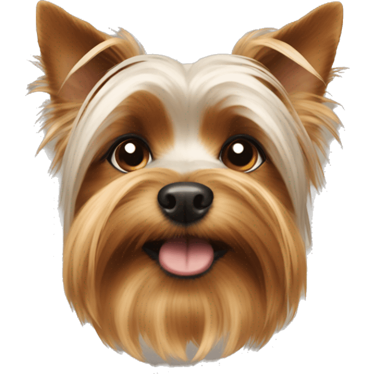 Cow spotted yorkie emoji