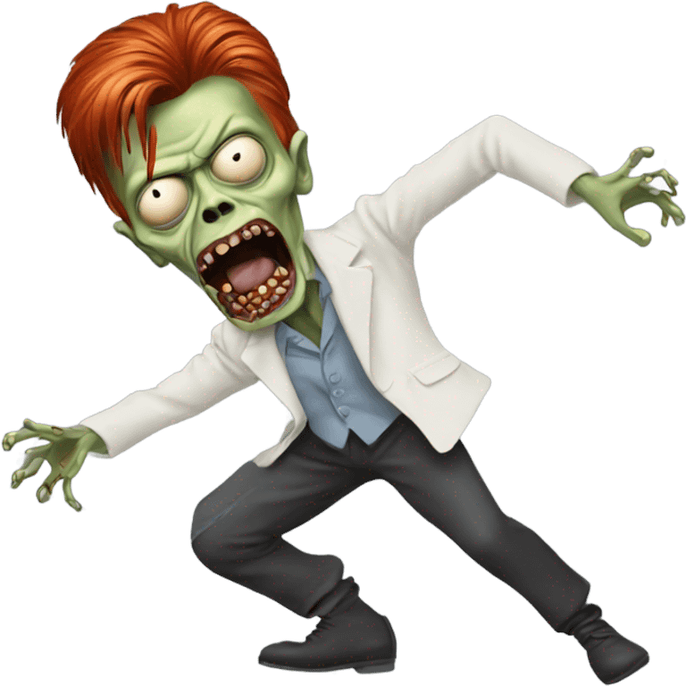 david bowie zombie dancing emoji