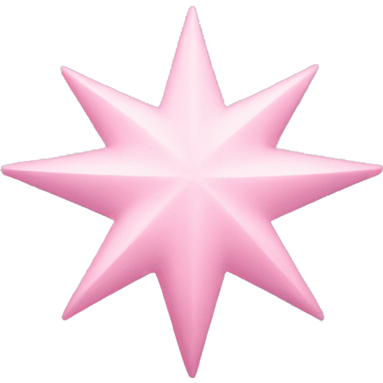 Light pink star emoji