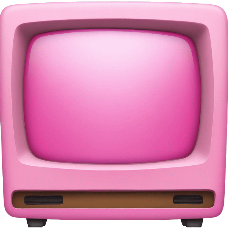 Pink TV emoji