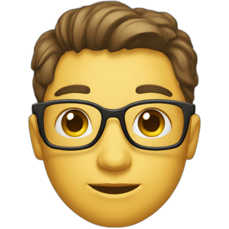 beautiful nerd backend developer emoji