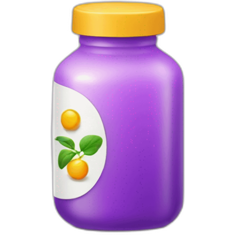 Centrum vitamin bottle emoji