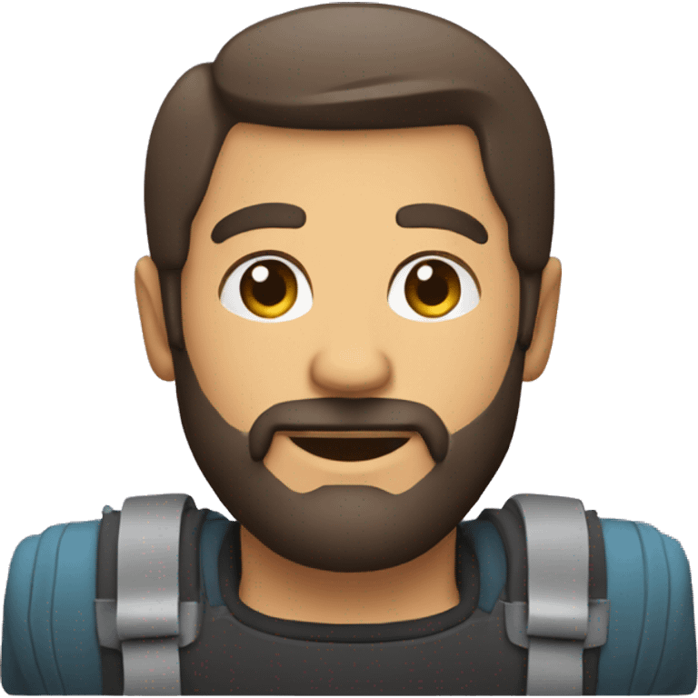 pickup style car ride system and bearded man emoji