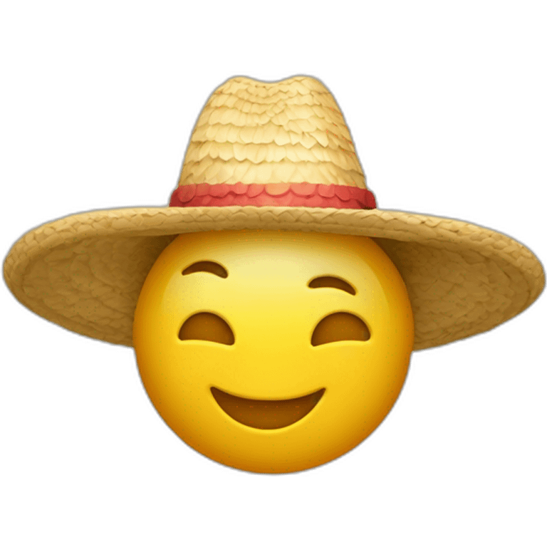 ampolleta con sombrero antropomorfisada emoji