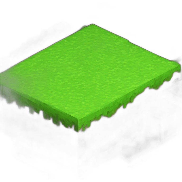 Minecraft grass block emoji