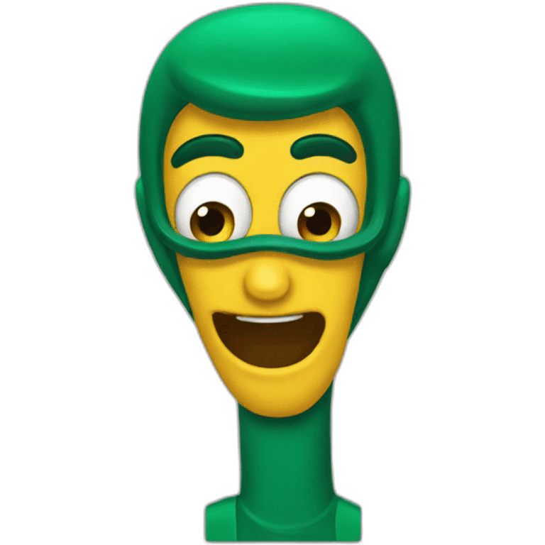 Gumby emoji