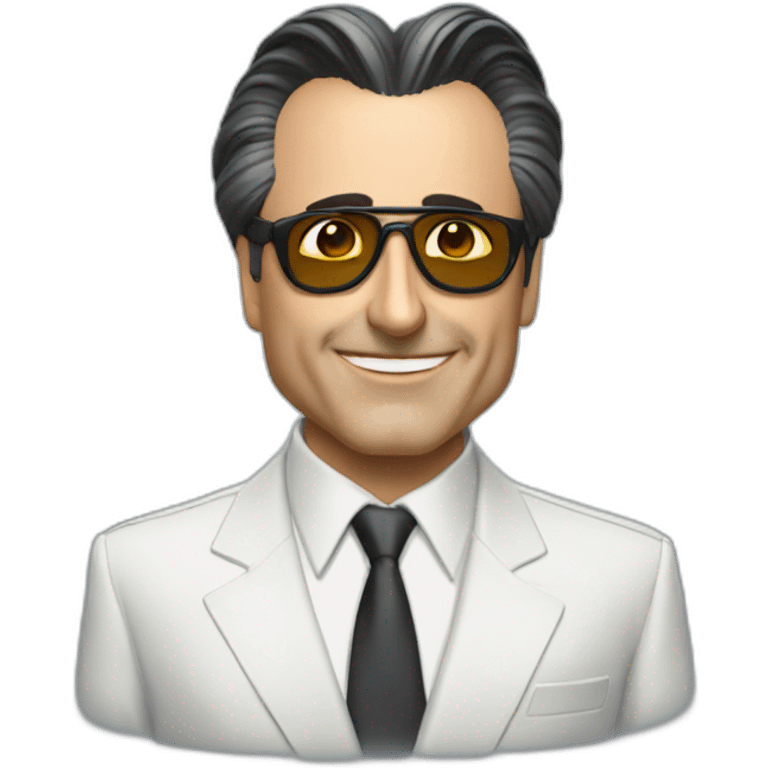 Andy Garcia futuristic emoji