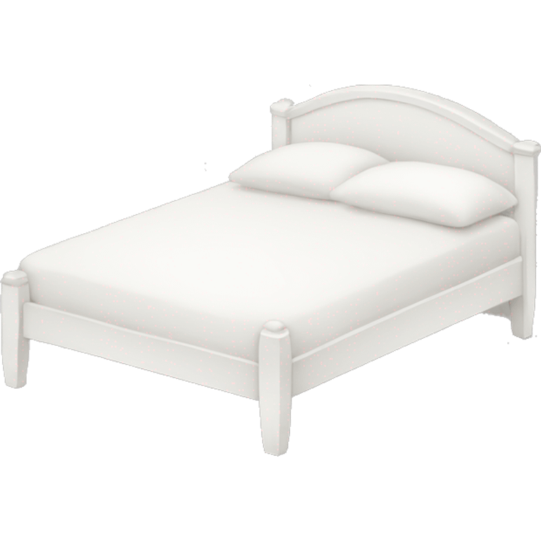 White bed  emoji