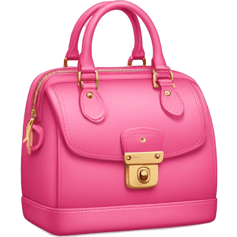 Pink louis vuttion bag  emoji