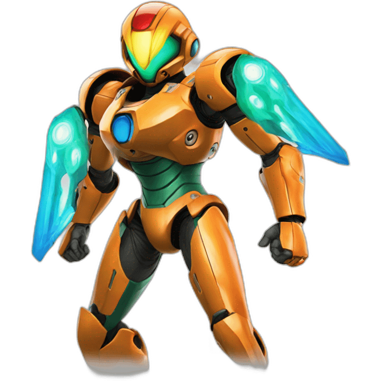 samus in smash bros emoji