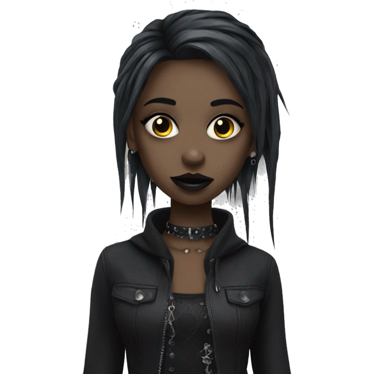 Goth girl  emoji