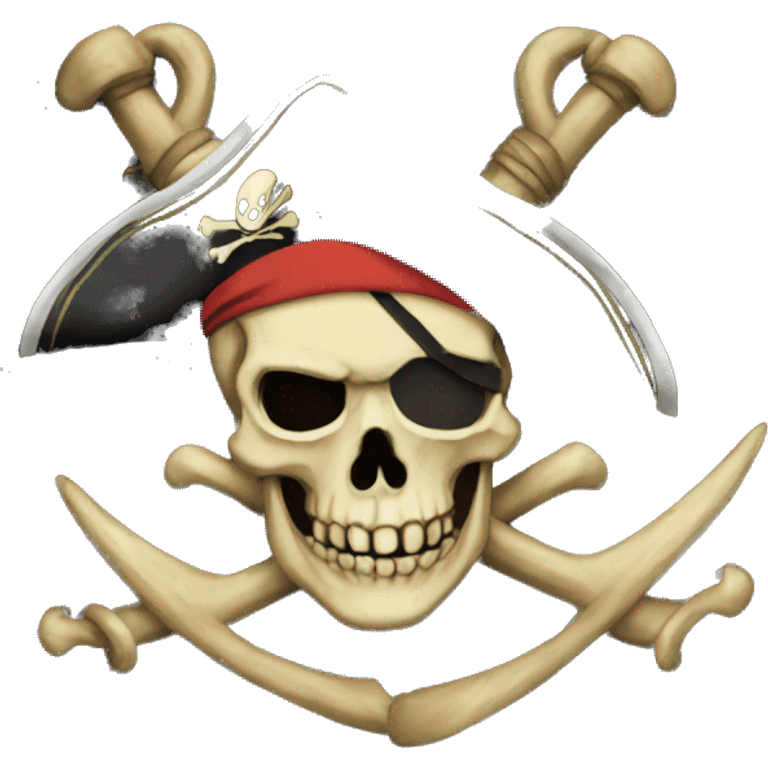 pirates flag emoji