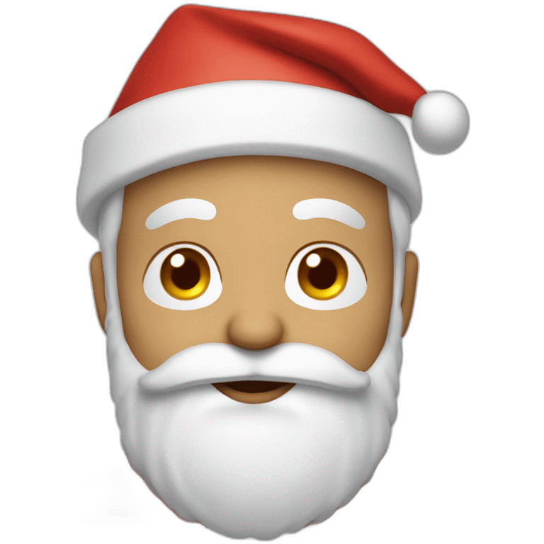 Santa claus Covid emoji