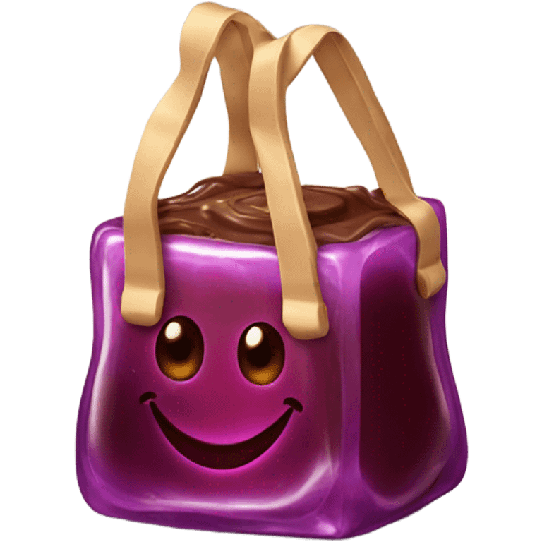 Bag of Jelly chocolate  emoji