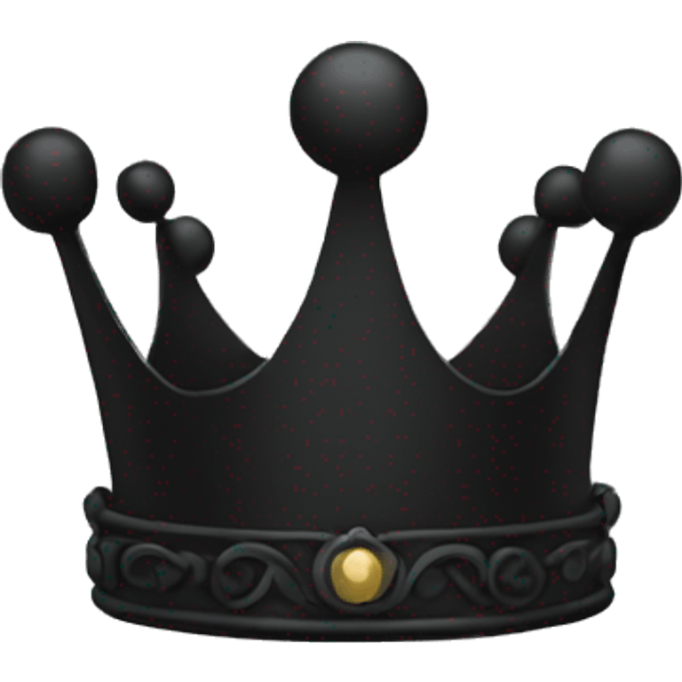 black crown emoji