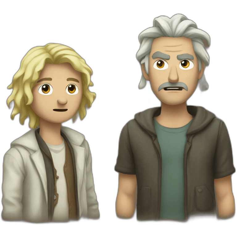 Rick and mortu emoji