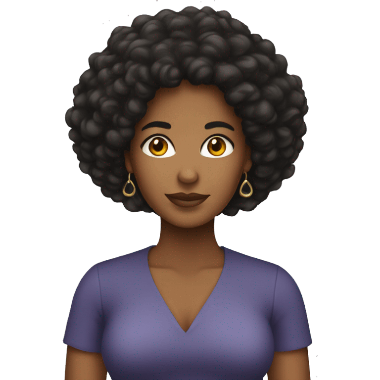 Afro Latina women  emoji