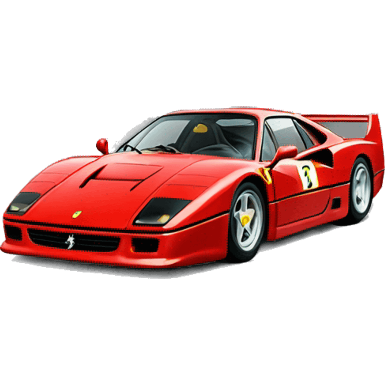 ferrari f40 emoji