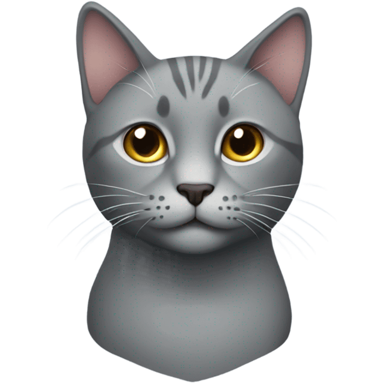 grey cat emoji