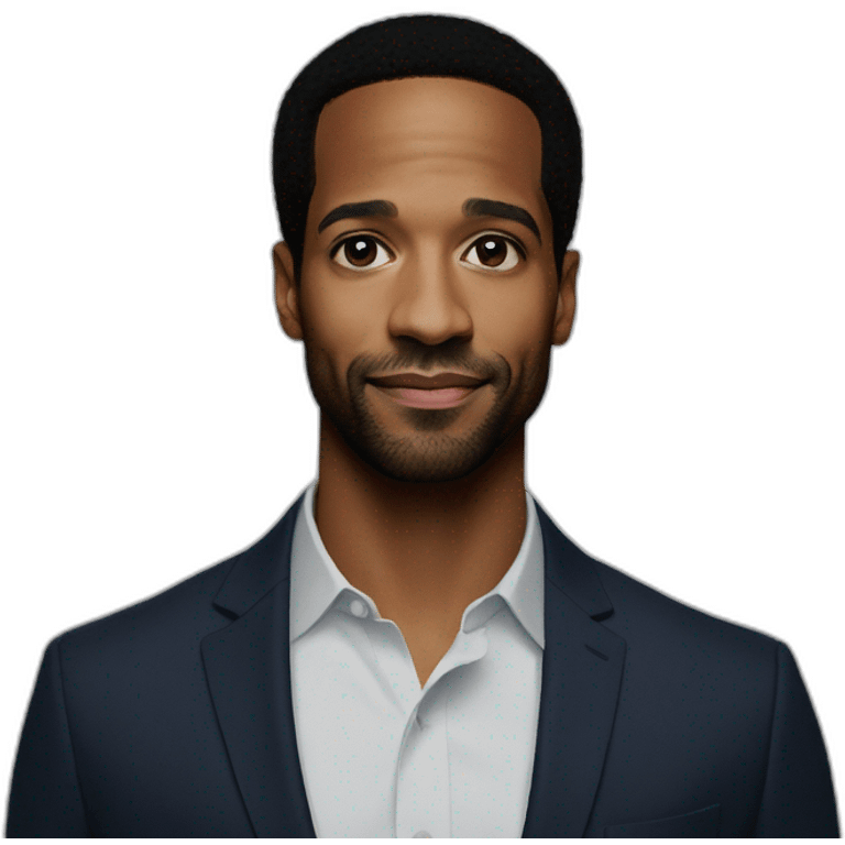 Andre Holland portrait emoji