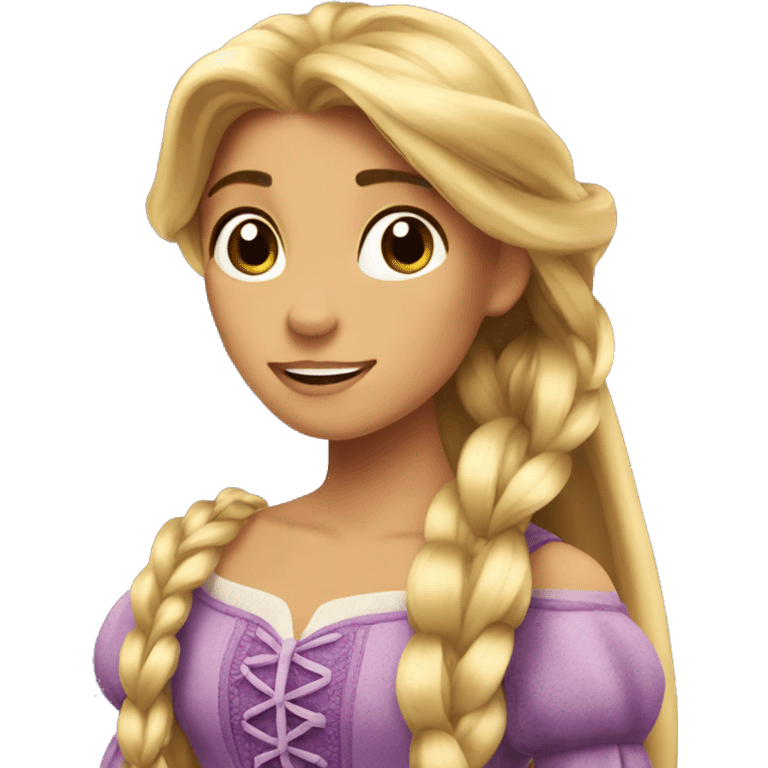 Rapunzel emoji